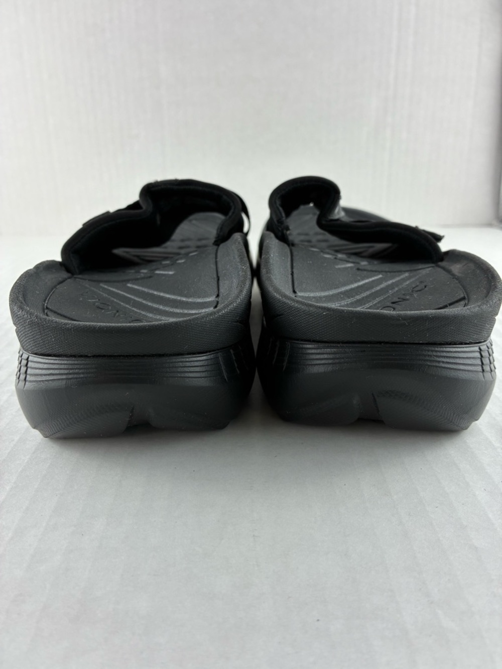 Vionic Rebound Black Slide Sandals Women’s Size 6 Orthotic Comfort Like New - Picture 7 of 9